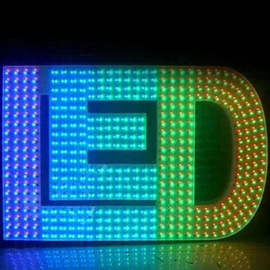 High Quality of LED Exposed Luminous Letters