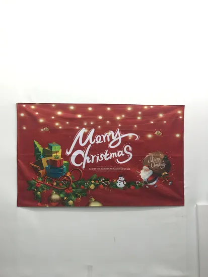 Hot Sale PVC Polyester Birthday Hoka Banner