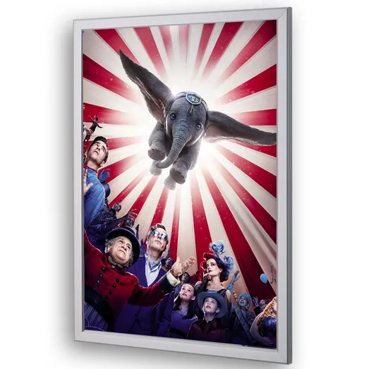 27X40 Wall Mounted Snap Frame Slim Light Box LED Light Guide Plate