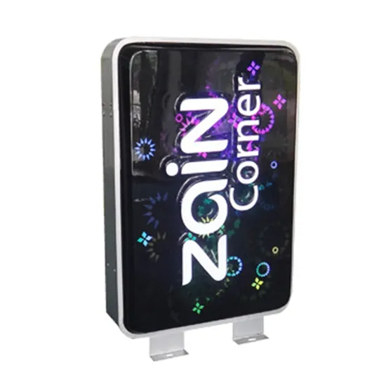 Rectangle LED Illuminated Aluminium Frame Acrylic Sign