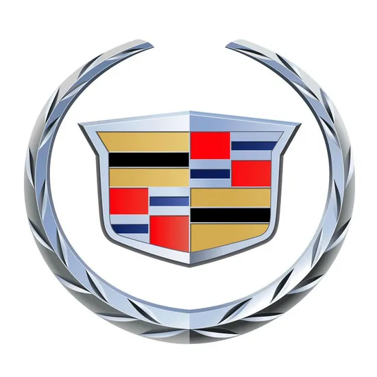 Brand ABS Cadillac Auto Signage Chrome 3D Car Logo Enamel Emblem