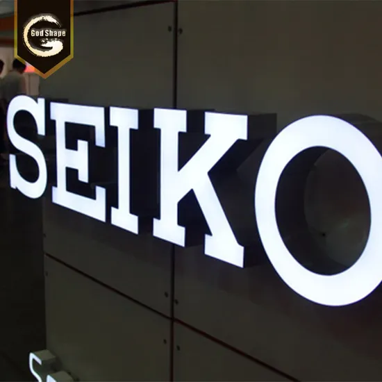 Customized Acrylic LED Front-Lit 3D Channel Letters for Advertising
