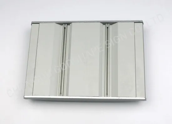 Custom Curved Floor Door Numbers Sign Board in Aluminium Profile