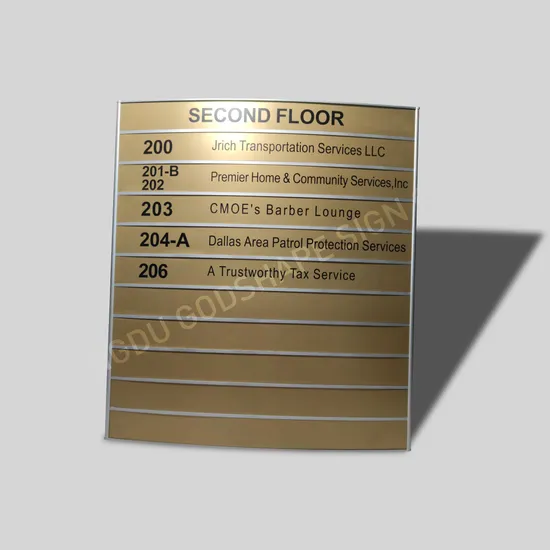 China Factory Directional Sign Way Find Signage