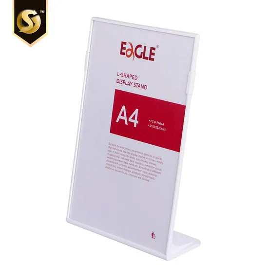 Digital Printed Graphics Photo Display Sign Holder in Acrylic