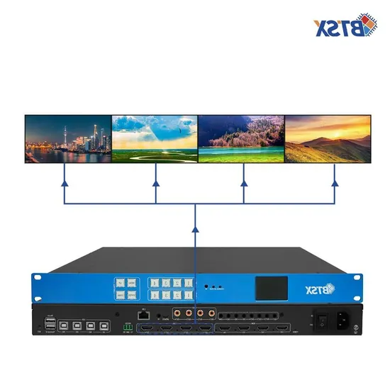 4K60 Seamless Switcher Custom Resolution Processor