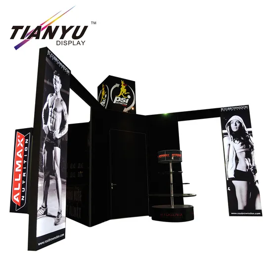 Aluminum Material Exhibit Tension High Quality Backdrop Trade Show Stand