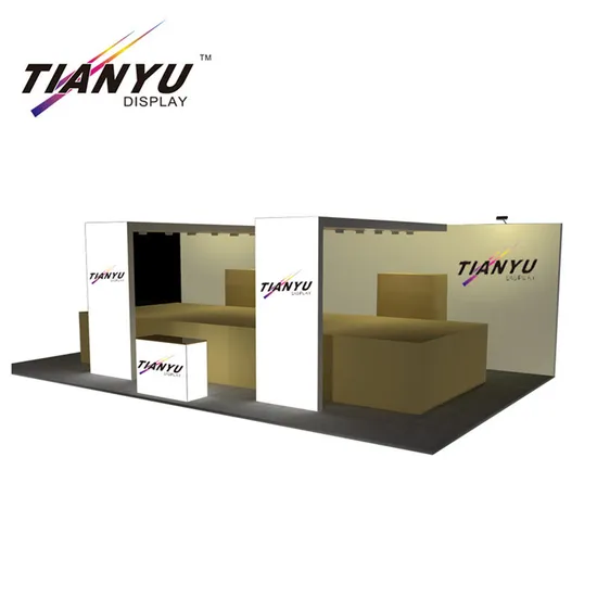 3X3 Lightweight Booth Exhibits for Clothes Trading