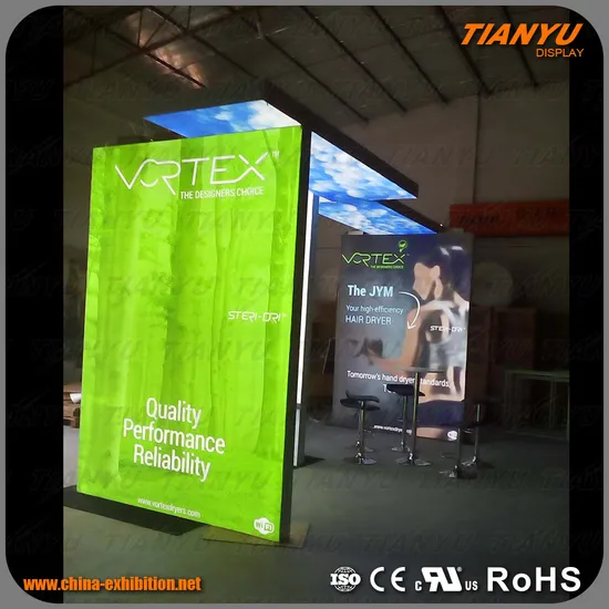 10FT Standard Spandex Fabric Exhibit Booth