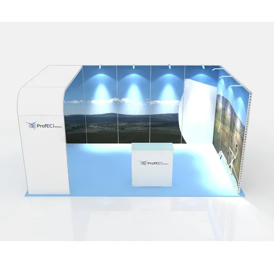 Tianyu Modern Display Stand with LED Light for Trade Show