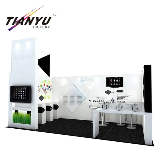 Cheap Display Rack with Good Exhibition Stands Materials