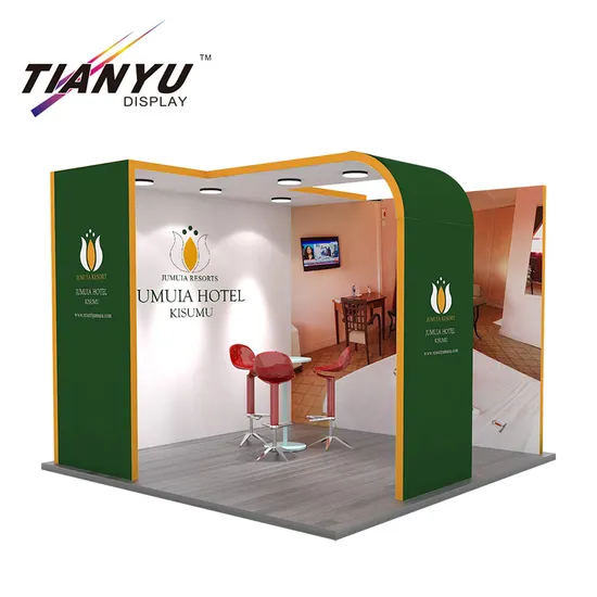 Modern 10X10 FT Design Modular Exhibition Booth Stand for Trade Show Event