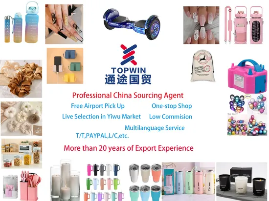 Topwin-Yiwu Experienced Professional Sourcing Agent Guangzhou Market Purchasing Agent in China