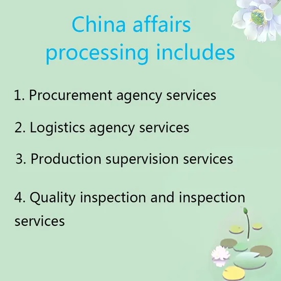 Mzd China Transaction Processing, Packaged Foreign Trade Services