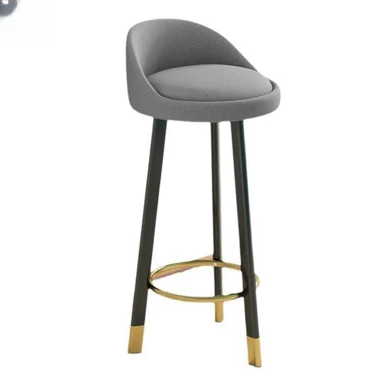 Wholesale of New Material Living Room Modern Cafe Simple Tall Chair Agent