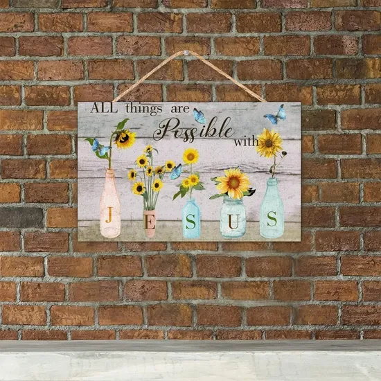 Religious Home Wall Decor Inspirational