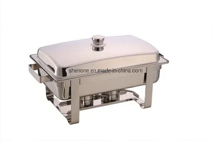 Shenone Hotel Equipment Best Selling Stainless Steel 6L Buffet Food Warmer Kitchen Chafing Dish for Catering