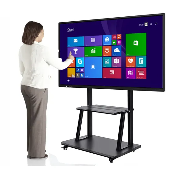 4K 85inch LCD Interactive Intelligent Smart TV Board Full Digital Whiteboard