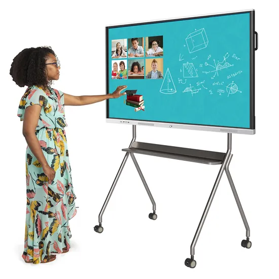 Kingone 98 Inch 4K Smart Board Interactive Whiteboard All in One Conferencing Panel