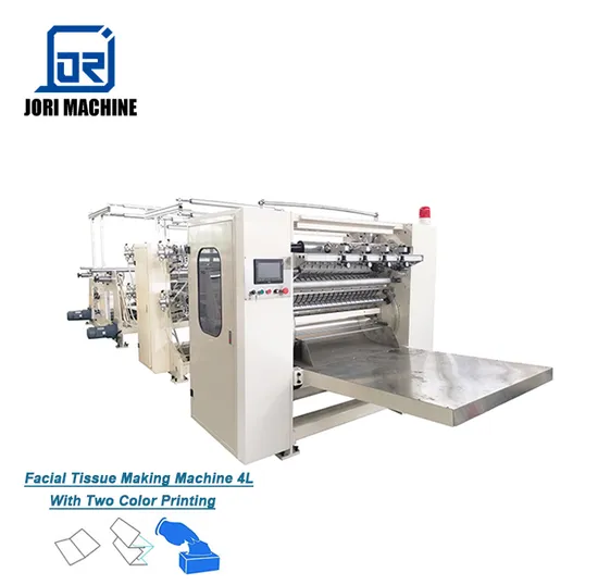 Automatic V Folded Product Processing Machine Facial Tissue Paper Making Machine