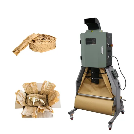 Industial Packaging Solution Filling Void Pad Kraft Paper Cushion Making Machine