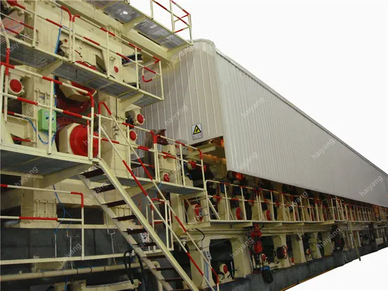 Fourdrinier Wire Haiyang Book Printing Machines Toilet Kraft Paper Machine with CE Low Price
