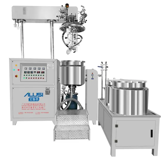 Industrial Emulsifying Machine Mayonnaise Production Line Mayonnaise Making Machine Vacuum Emulsifying