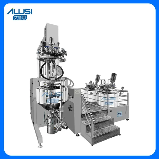 Ailusi Vacuum Emulsifying Homogenizer Mixer Cosmetic Cream Mixing Machine Vacuum Emulsifying Mixer Cosmetic Homogenizer Emulsifier Machine Vacuum Mixer