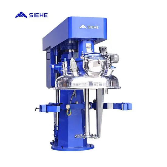 Vacuum Hydraulic Lifting High Speed Disperser with Scraper