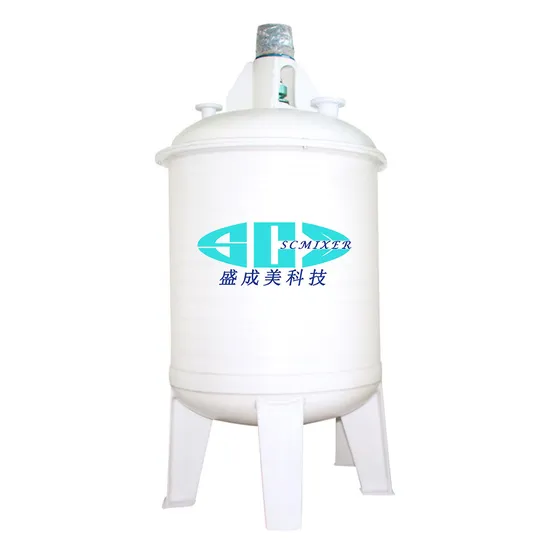 Scmixer Plastic Mixing Tank with Agitator for Chemical Mixing 1000 Lites