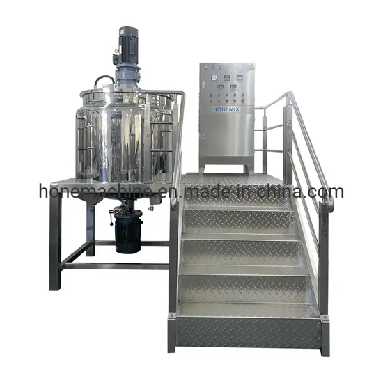 Hone Liquid Soap Making Machine Cosmetics Sahmpoo Manufacturing Equipment Emulsifier Machine
