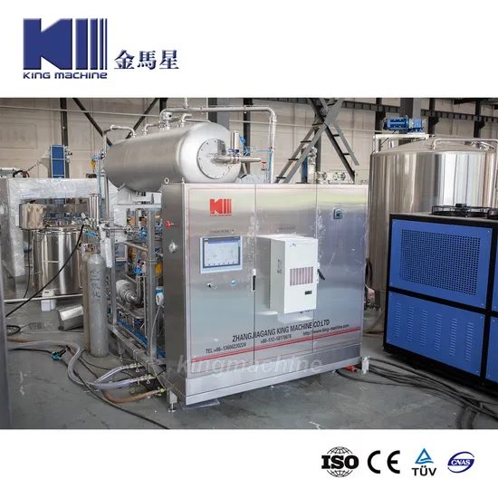 Carbonated Soft Drinks Mixing Unit Capacity 10000 Lit/Hr
