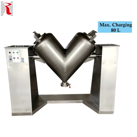 500L Dry Powder Horizontal Ribbon Blender Industrial Flour Paddle Mixer Mixing Blending Machine