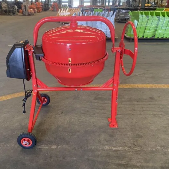 Electric Powered Cement Mixer 120L 125L 140L 160L 180L 200L 220L/650W Motor Concrete Mixer