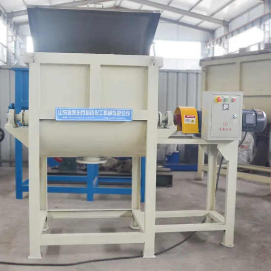 Spice Powder Horizontal Ribbon Blender Mixer Machine