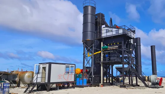 Stationary Asphalt Batching Plant Mobile Portable Asphalt Mixing Plant in Malaysia