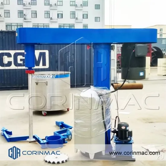 Price for 3000L High Speed Disperser Epoxy Coating Paints Dissolver Mixers Machine