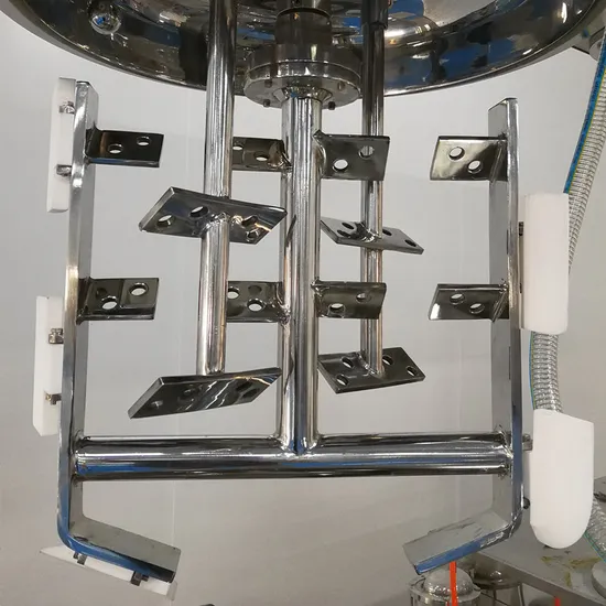 High Shear Shower Gel Lotion Cosmetics Cream Making Machine
