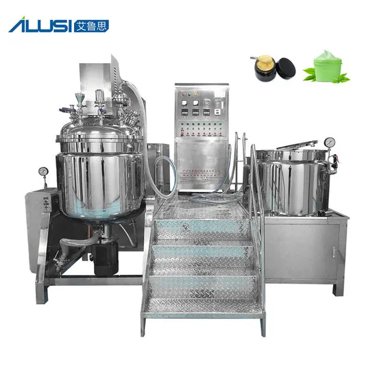 500L Cosmetic Creams Homogenizer Ointment Emulsifying Mixer