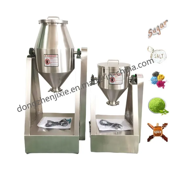 Dzjx Stainless Steel Animal Fertilizer Seed Drum Type Mixer Machine