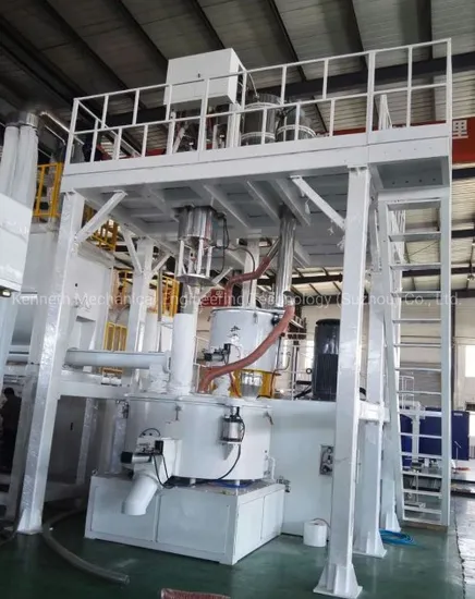 Automaic Mixing Line for PVC Extrusion Compounding Calendaring Line