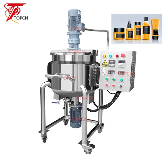 100L 200L 500L 1000L Stainless Steel Jacketed Electric Heated Mixing Tank