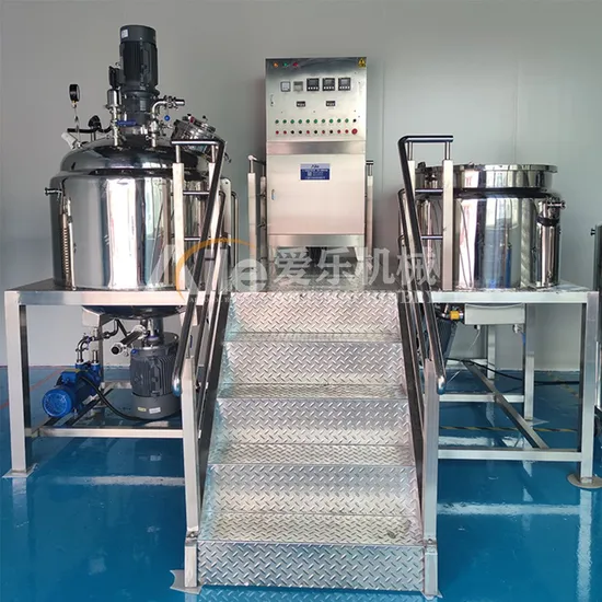 Vacuum Emulsifying Machine for Beauty Products Vacuum Emulsifier Cosmetic Cream Mixer