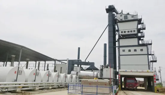 High Performance Road Machine with Bitumen Weighing System Bitumen Mixing Plant for Asphalt Mixing