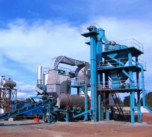 Mini Portable Asphalt Batching Plant Mobile Asphalt Mixing Plant for Fast Road Construction Using