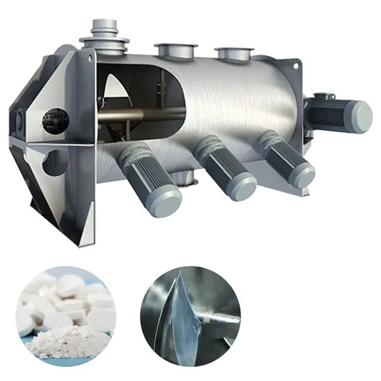 Advanced Energy Efficient Plough Shear Mixer for Pharmaceuticals