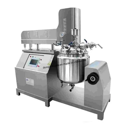 Dzjx Intelligent Automatic Lifting Emulsifier Heating and Cooling Homogenizer with Tank