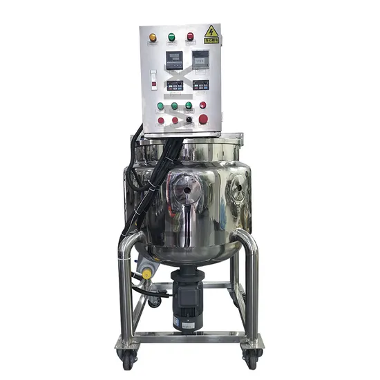 Hone 100L Movable Liquid Washing Homogenizing Cream Making Machine Shampoo Mixing Machine Homogenizer