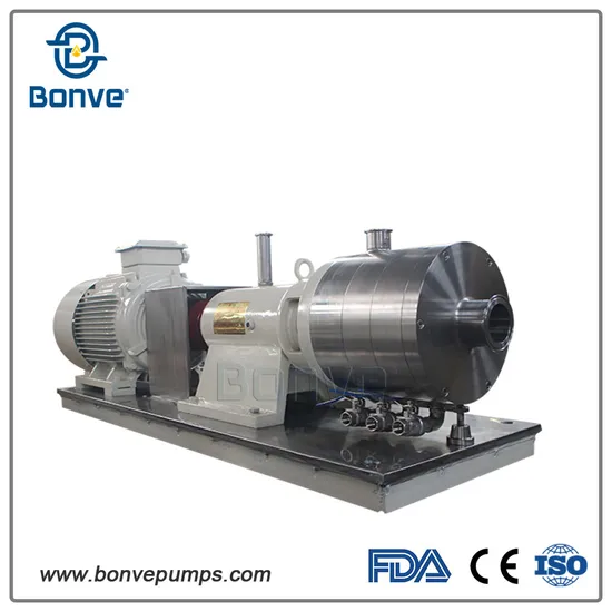 Inline High Shear Mixer to Dispersion/Hydration of Beverage Functional Ingredients