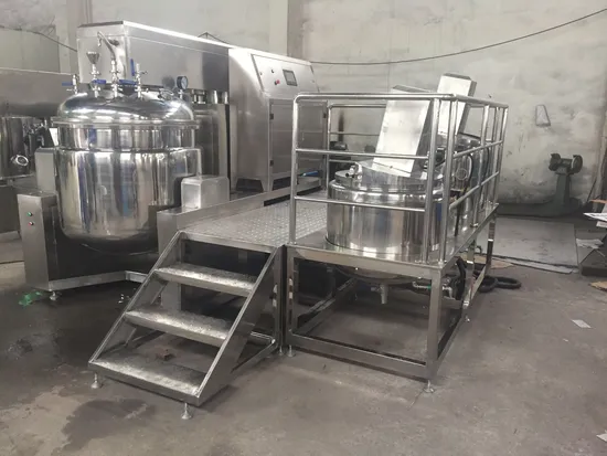 Vacuum Emulsifying Mixer for Pharmaceutical, Cosmetic, and Chemical